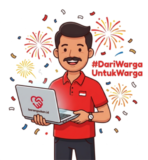 Ilustrasi barangseken - Happy New Year 2026